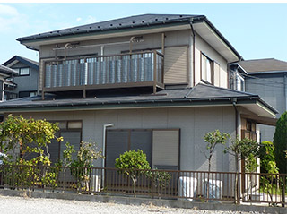 千葉県　Ｎ様邸　屋根外壁塗装工事　施工前